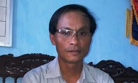 Ông Đặng Tiến Tùy, người vừa nhặt được tiền và tìm cách trả lại cho bệnh nhân nghèo. Ảnh: Ngọc Văn 