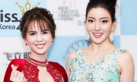 Ngọc Trinh nổi bật tại Chung kết Hoa hậu Hàn Quốc