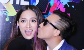 Hương Giang Idol bất ngờ khi bị Trấn Thành... hôn trộm