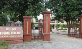 Trụ sở phường Nghi Thu (thị xã Cửa Lò).