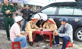 CSGT Đà Nẵng huy động lực lượng ra các "điểm nóng" để tuần tra, kiểm soát an ninh trật tự