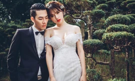 Hương Giang Idol chụp ảnh cưới bên “trai lạ”