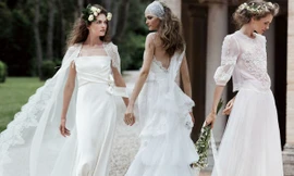 Váy cưới đẹp mê hồn của Alberta Ferretti 