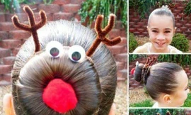 12 kiểu tóc chơi đêm Giáng sinh