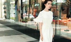 Người đẹp Phan Thị Mơ hóa thành quý cô công sở 