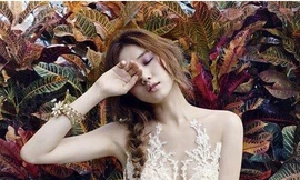 4 mẫu váy cưới đẹp long lanh cho cô dâu mảnh mai 