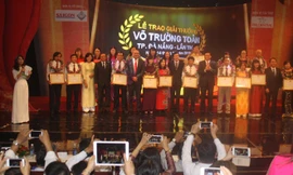 20 giáo viên TP Đà Nẵng được vinh danh và nhận giải thưởng Võ Trường Toản 