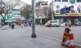 Hà Nội yêu cầu vật liệu lát vỉa hè, bó vỉa là vật liệu tự nhiên, kết cấu bền vững đảm bảo sử dụng 50-70 năm. Ảnh minh họa