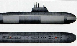  Hình mẫu dự đoán thiết kế của lớp Type-095. Ảnh: ZZWave.