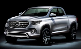 Bán tải của Mercedes-Benz 'cải trang' để chạy thử