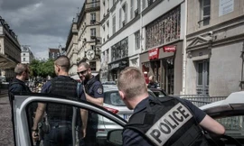 Lực lượng cảnh sát Pháp. (Nguồn: AFP)