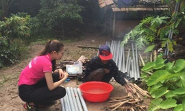 Cát Nhiên mang nước sạch đến cho người nghèo tỉnh Sóc Trăng