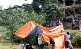 Hiện trường vụ việc.