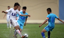 U17 QNK Quảng Nam (xanh) - Long An