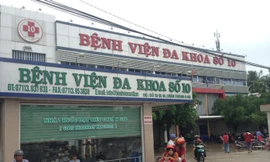 Bệnh viện Đa khoa Số 10 ở Hậu Giang.