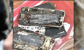 iPhone 7 bất ngờ phát nổ trên xe hơi