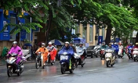 Không khí lạnh đi 'chệch hướng', Bắc Trung Bộ nắng ấm