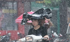 Bắc Bộ mưa, dông kéo dài đến mùng 5/8