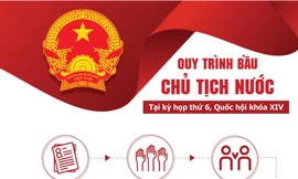 [Infographics] Quy trình Quốc hội bầu Chủ tịch nước