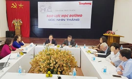 Toàn cảnh buổi tọa đàm. Ảnh Mạnh Thắng