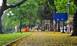 Hà Nội đón gió đông bắc cấp 2-3, đêm và sáng trời lạnh