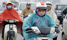 Không khí lạnh tăng cường, miền Bắc chìm trong giá rét