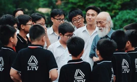 Học sinh trường Lương Thế Vinh làm phim tri ân cố PGS Văn Như Cương 