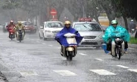 Bắc Bộ mưa dông diện rộng từ đêm nay