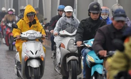 Miền Bắc sắp đón gió mùa, Hà Nội mưa rét