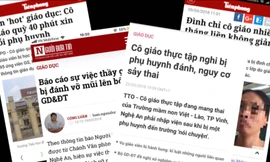 Bạo lực học đường: Người trong cuộc nói gì? 