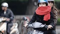 Hà Nội đêm và sáng sớm trời rét