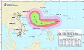 Siêu bão Yutu hướng vào Biển Đông