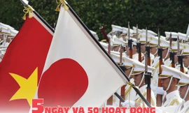 [SPECIAL] Năm ngày và 50 hoạt động của Thủ tướng tại Nhật Bản