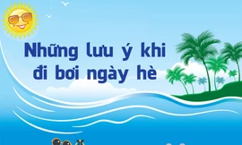 Lưu ý vàng khi bơi lội trong ngày hè nắng nóng