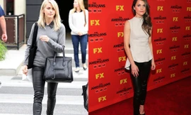 Diện quần da sành điệu như sao Hollywood