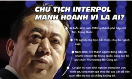 [Infographics] Chủ tịch Interpol Mạnh Hoành Vĩ là ai?