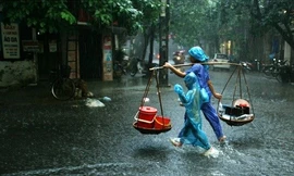 Miền Bắc hanh khô, Trung Bộ mưa trên diện rộng