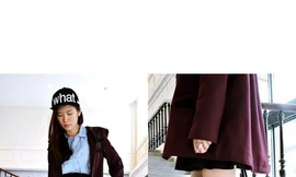 Đẹp cùng áo khoác hot nhất năm
