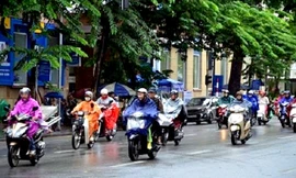 Bắc Bộ sáng mưa, trưa chiều giảm mưa hửng nắng