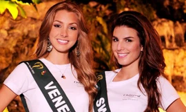 Thí sinh Hoa hậu Trái đất 2011 dự tiệc chào mừng