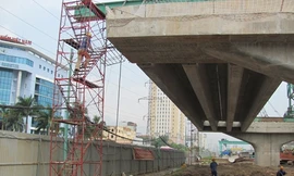 Chuẩn bị thông xe đoạn Thanh Xuân-Bắc Linh Đàm đường Vành đai 3 trên cao