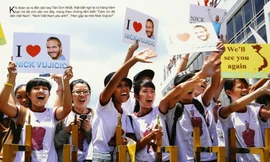 'Tái ngộ' Nick Vujicic ở Hà Nội