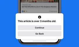 Facebook bổ sung tính năng cảnh báo người dùng khi chia sẻ các bài báo cũ 