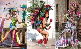 Choáng ngợp trước trang phục truyền thống lộng lẫy của các thí sinh Hoa hậu Mexico 2020