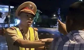 Hiện trường vụ cãi cọ, giằng co. Ảnh: Cắt từ clip