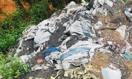 Quảng Trị: Chôn lén chất thải có hàm lượng chì gấp 86 lần mức cho phép 