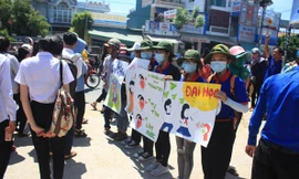 Tiếp sức mùa thi 2019 ở Quảng Ngãi ở ảnh Nguyễn Ngọc 