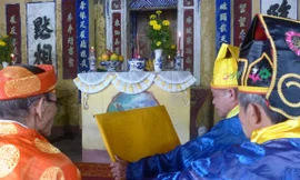 Lễ tế nghĩa trủng Nam Ô để không quên xương máu tiền nhân 