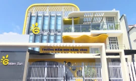 Trường mầm non Nắng Vàng (phường 9, TP Tuy Hòa, tỉnh Phú Yên) nơi cô giáo Th giảng dạy. Ảnh. T.T
