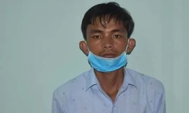 Đối tượng Lê Văn Triều tại Cơ quan Công an